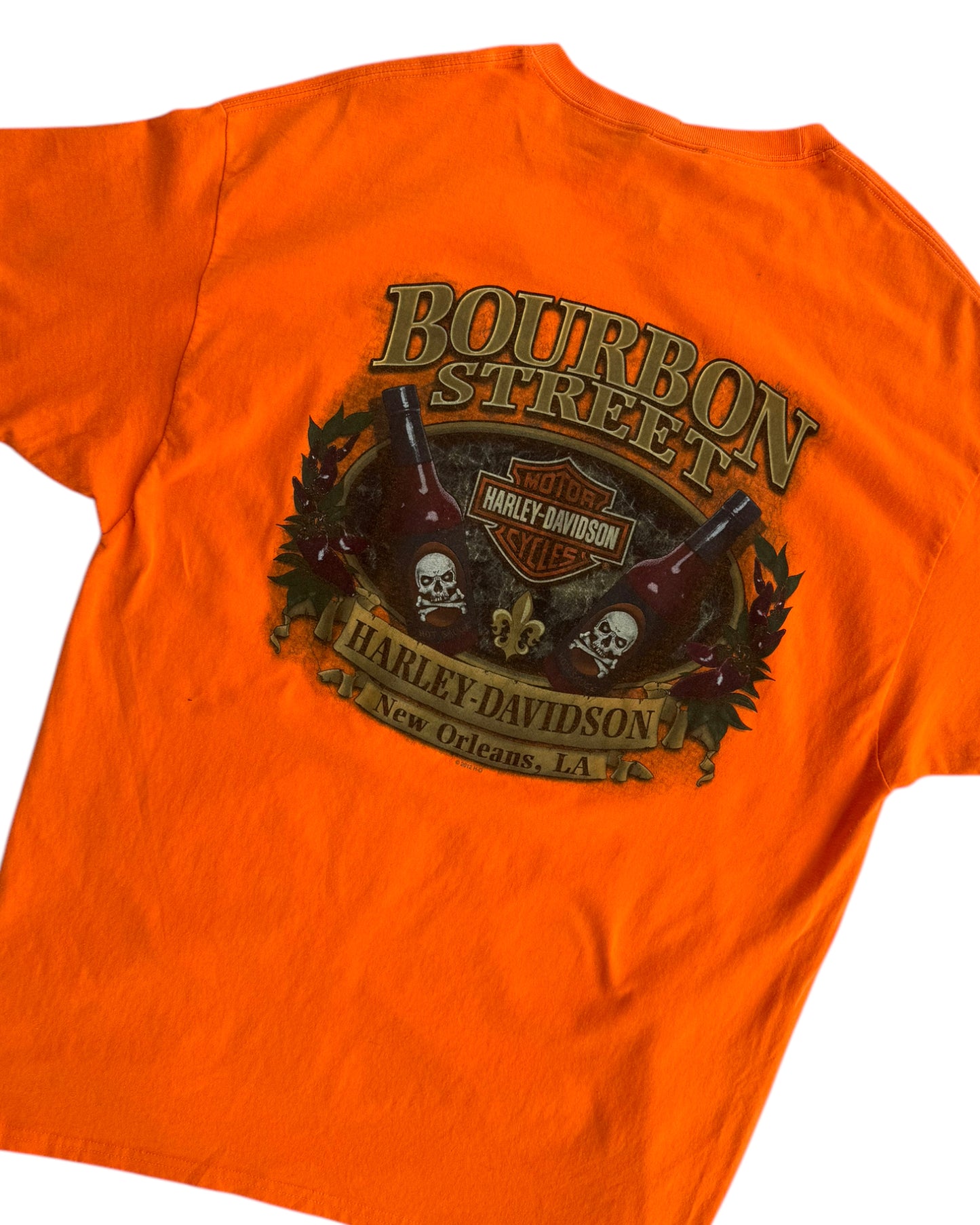 2000’S HARLEY DAVIDSON ORANGE TSHIRT