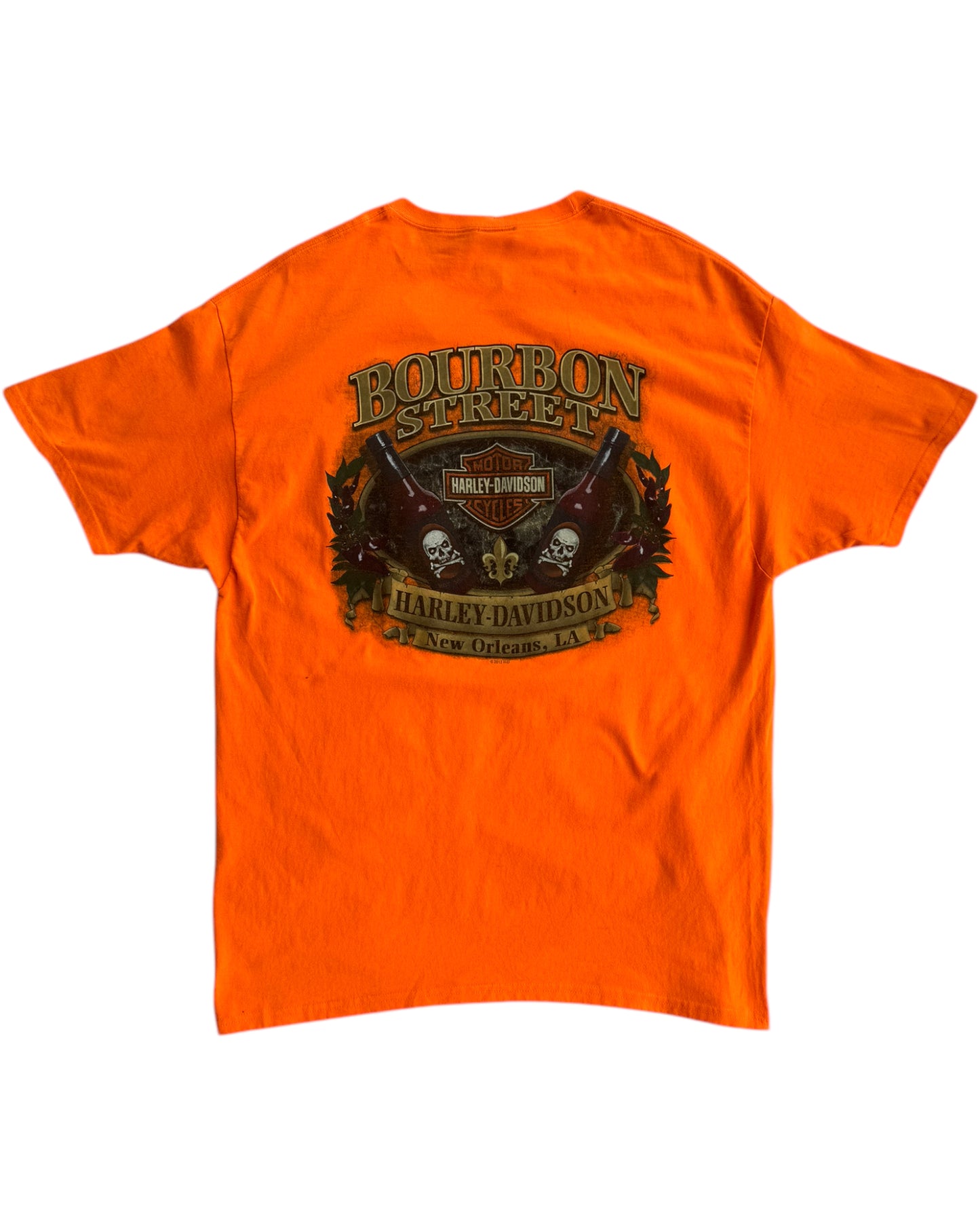2000’S HARLEY DAVIDSON ORANGE TSHIRT