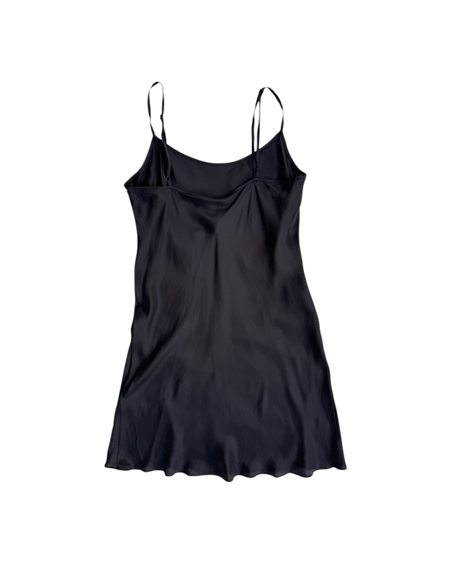 1990´S DKNY BLACK SLIP DRESS