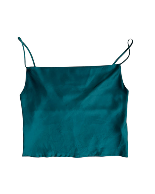 2000´S EMERALD GREEN LINGERIE TOP