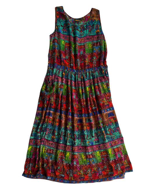 1990´S BILA PATTERNED DRESS