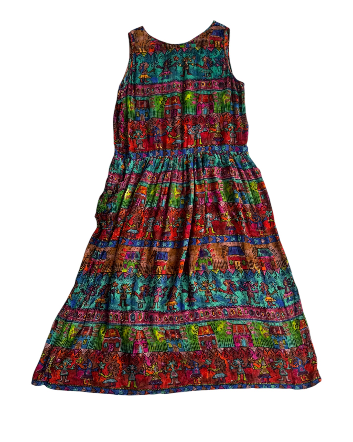 1990´S BILA PATTERNED DRESS