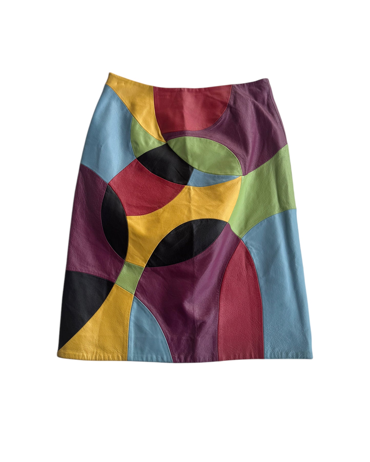 1980´S METRO STYLE LEATHER SKIRT