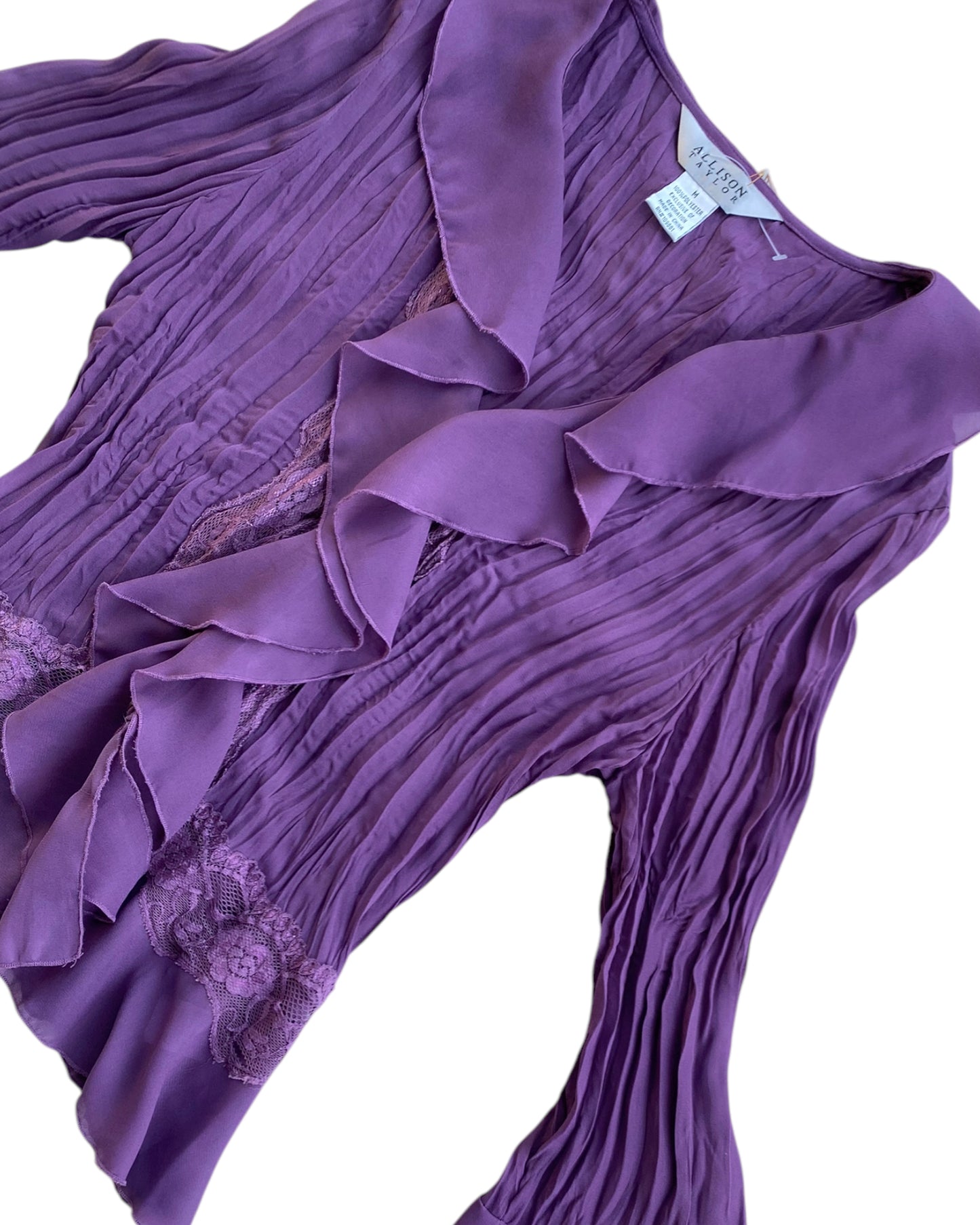 1990´S ALLISON TAYLOR PURPLE TOP