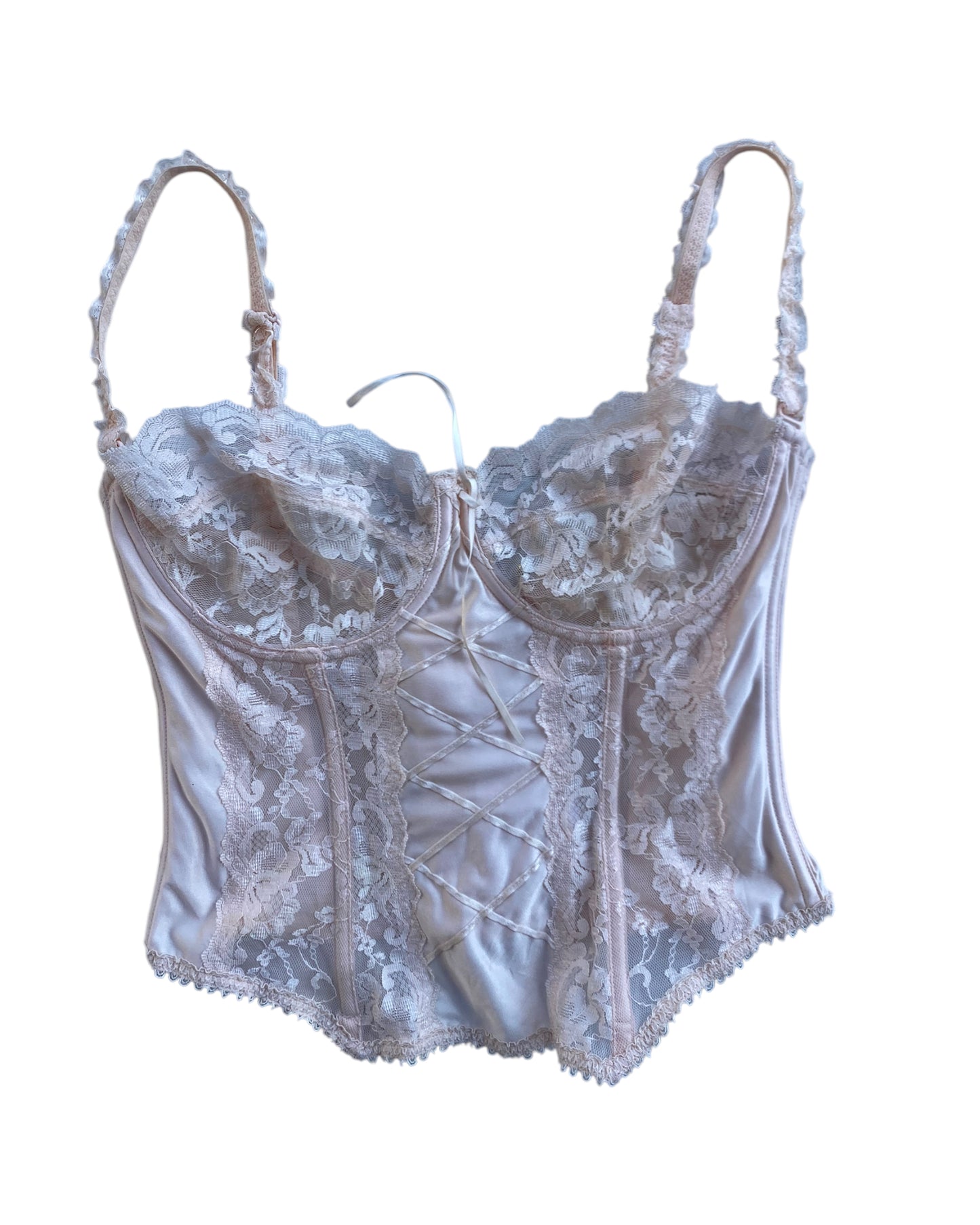 1990´S BABY PINK CORSET TOP