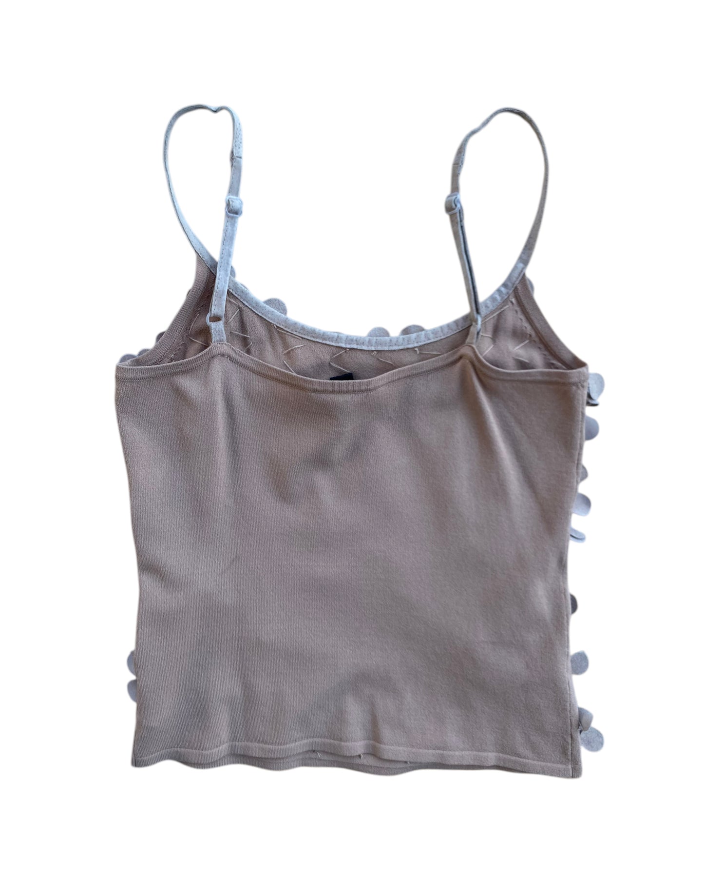 2000´S BEBE LEATHER DOTS TOP