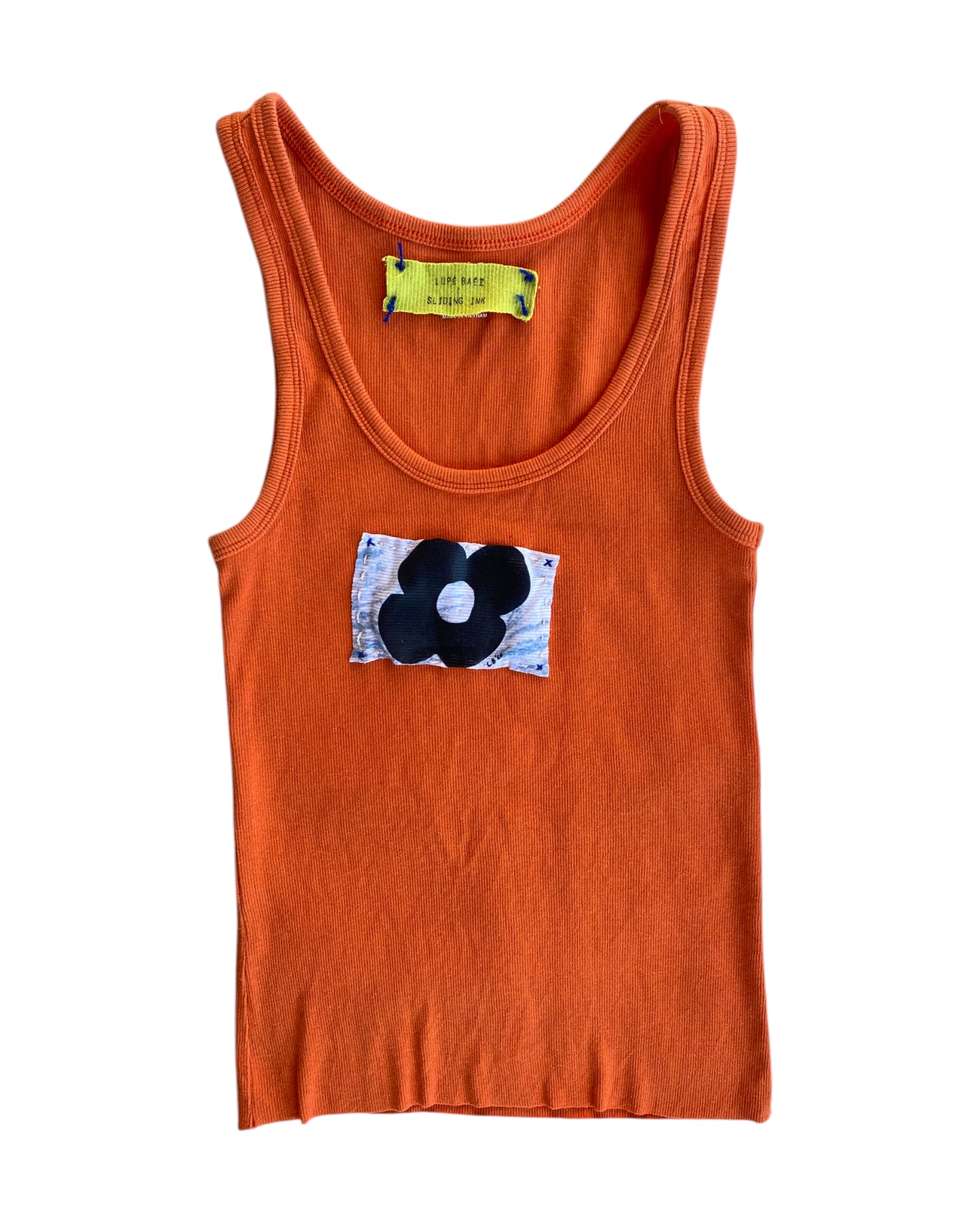 2025 LUPE BAEZ X SLIDINK ORANGE TOP