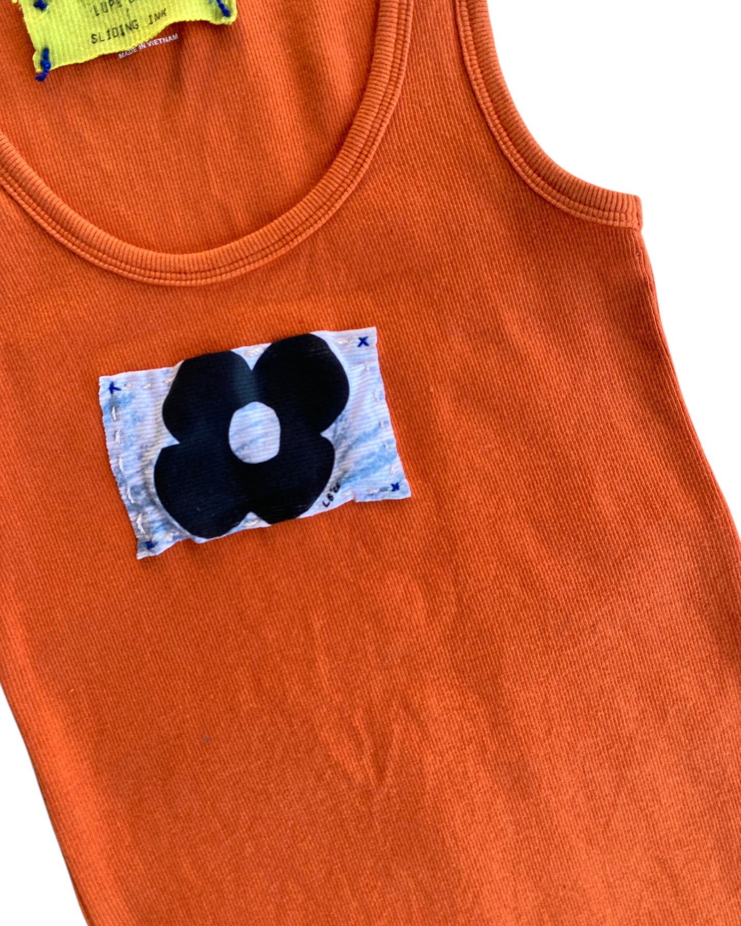 2025 LUPE BAEZ X SLIDINK ORANGE TOP