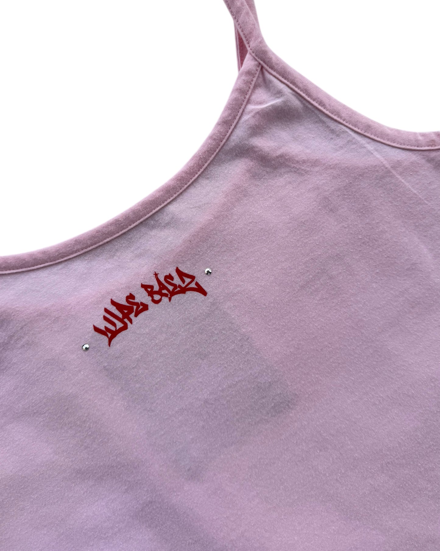 2025 LUPE BAEZ X SLIDINK PINK TOP