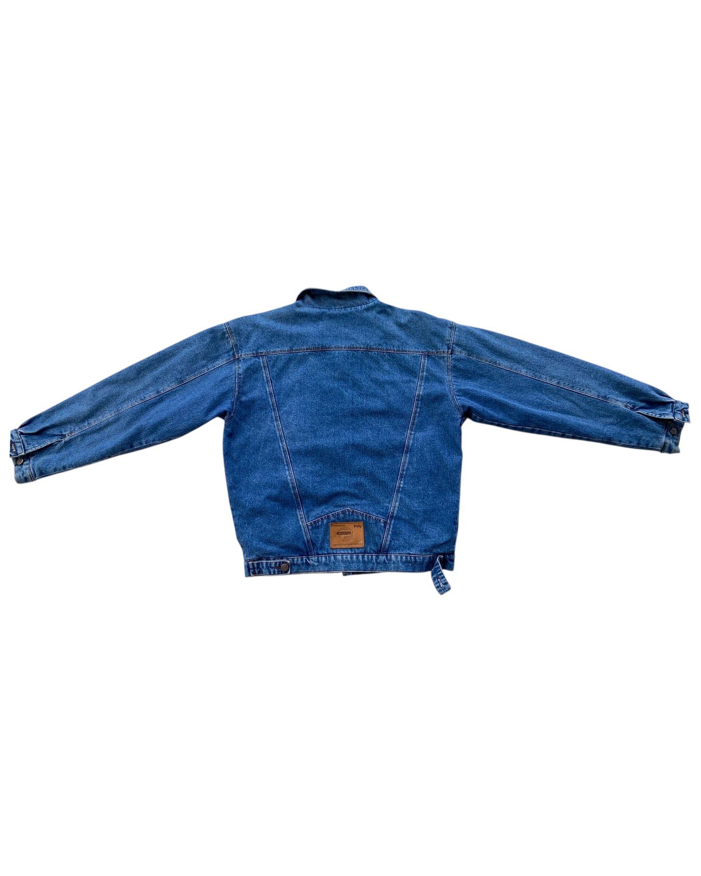 1990’S POLY MACHINE DENIM JACKET