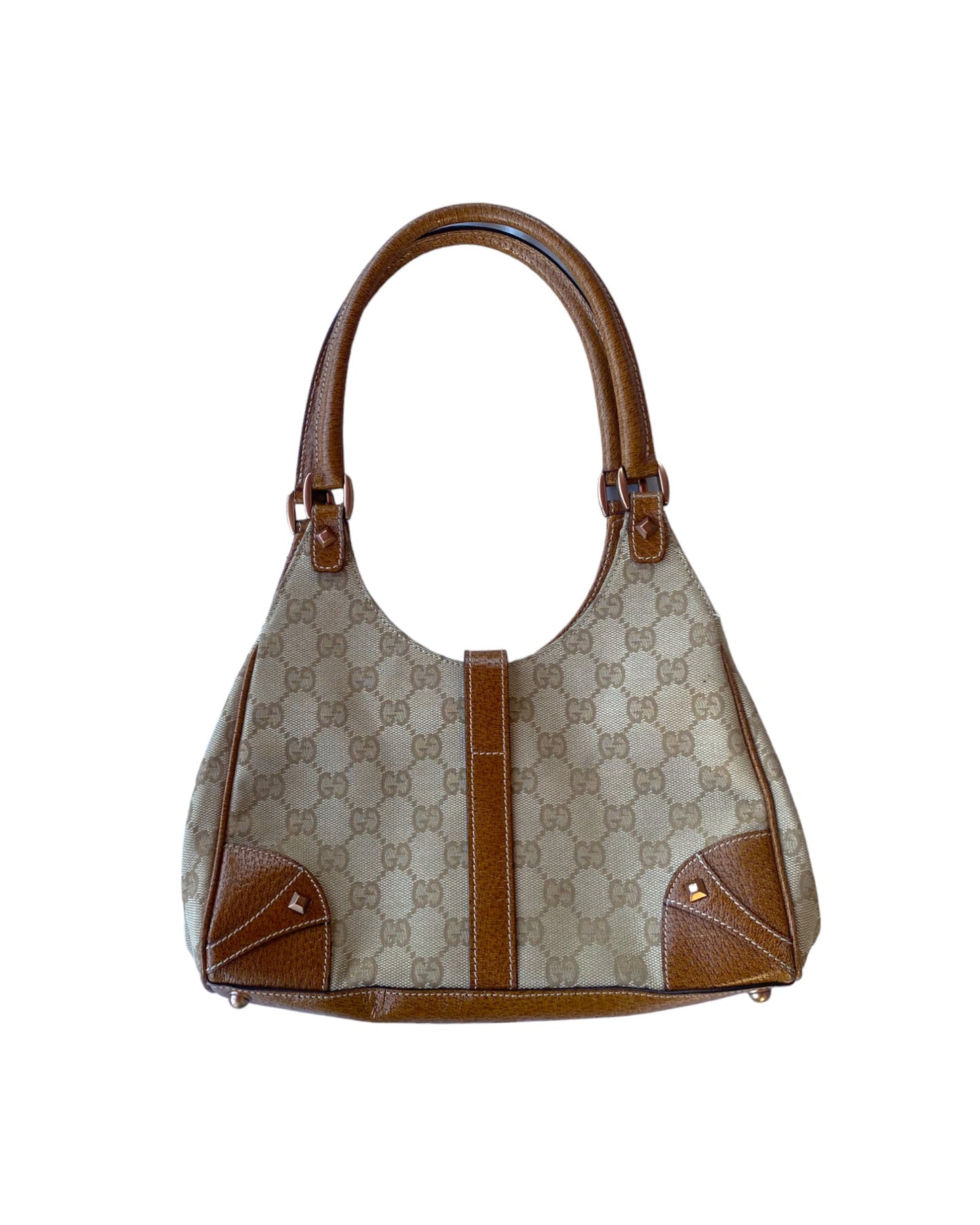 1970'S GUCCI GG JACKIE BAG
