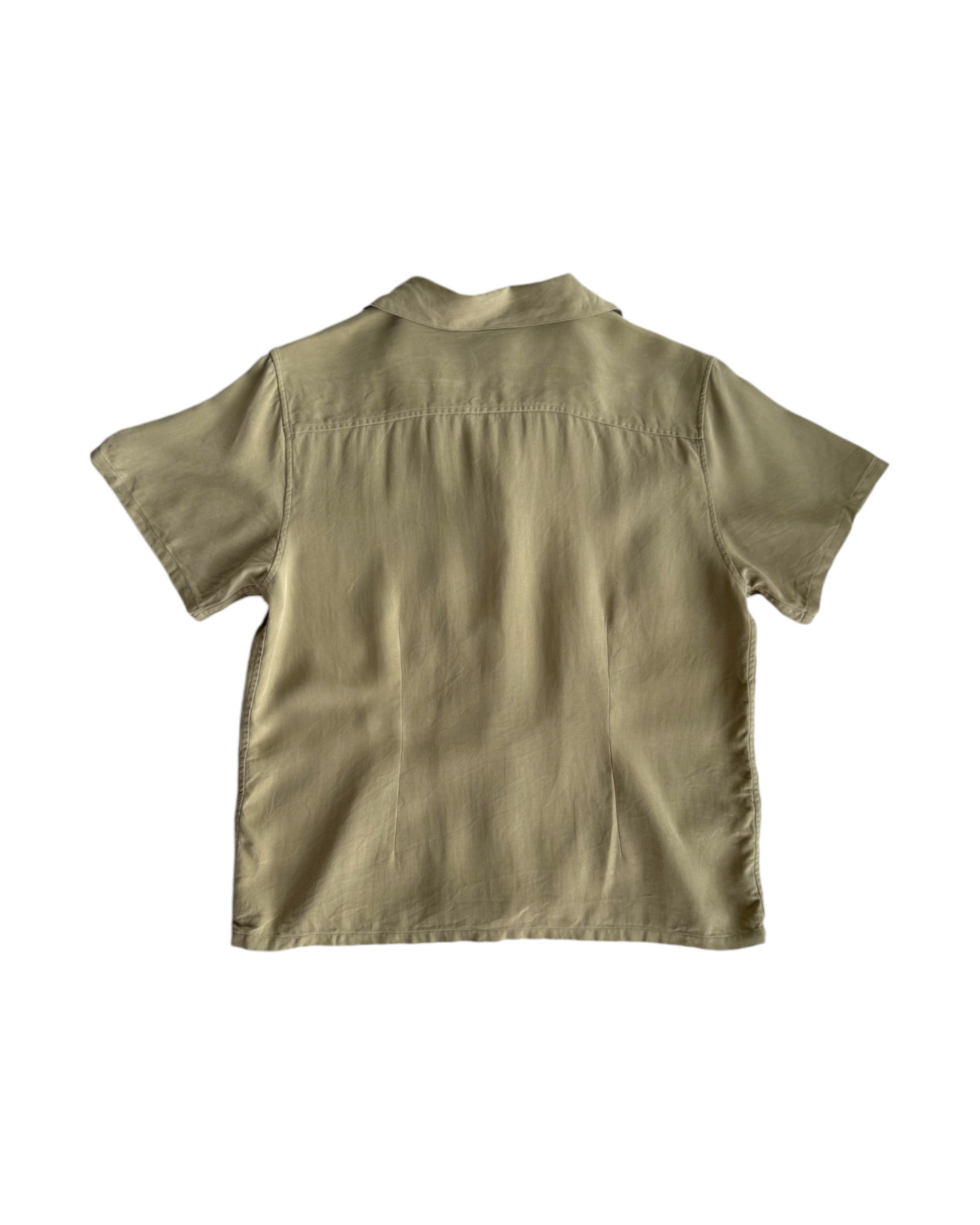 1990'S PINEAPPLE MOON GREEN SHIRT