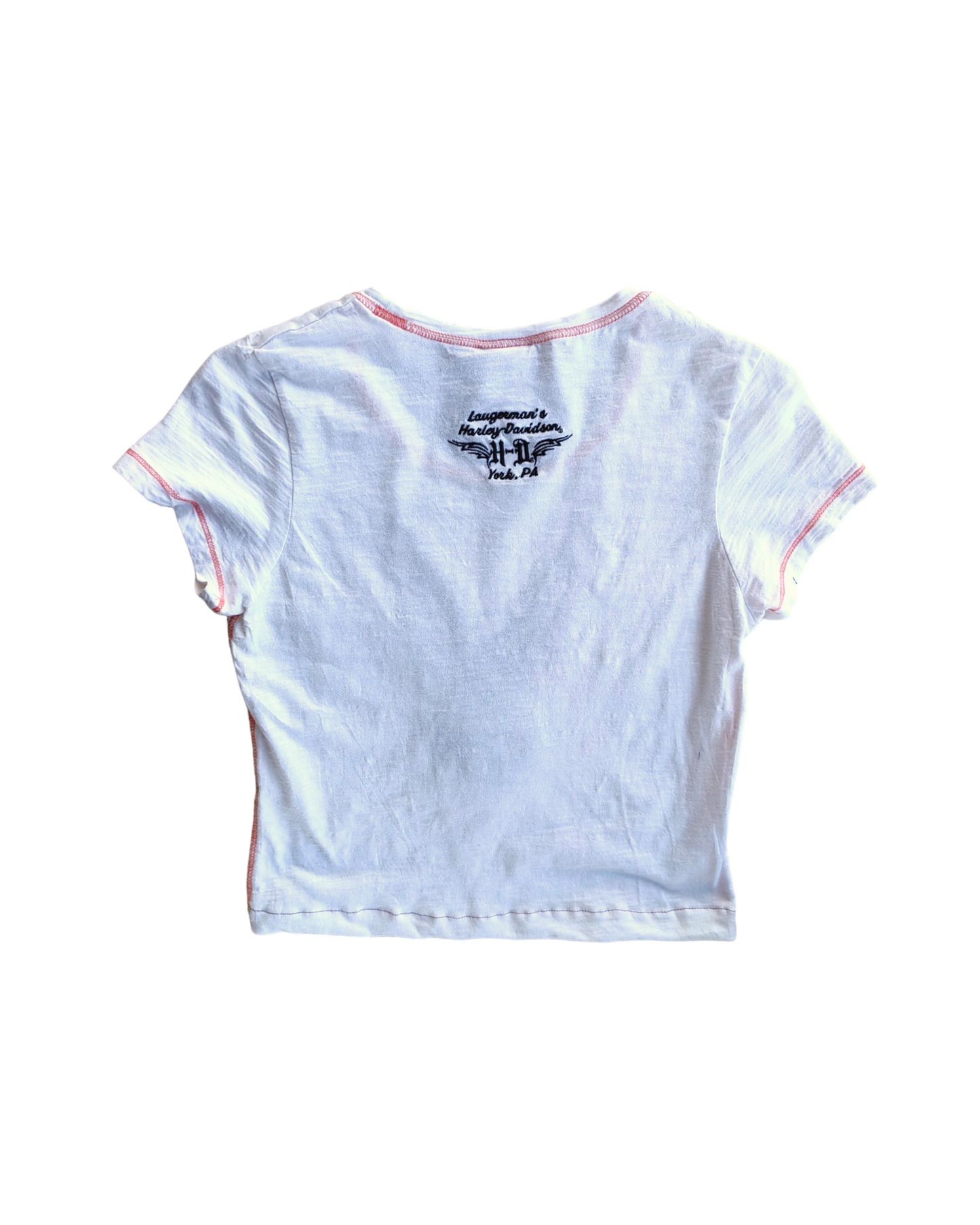 2000S HARLEY DAVIDSON EAGLE CROP TOP