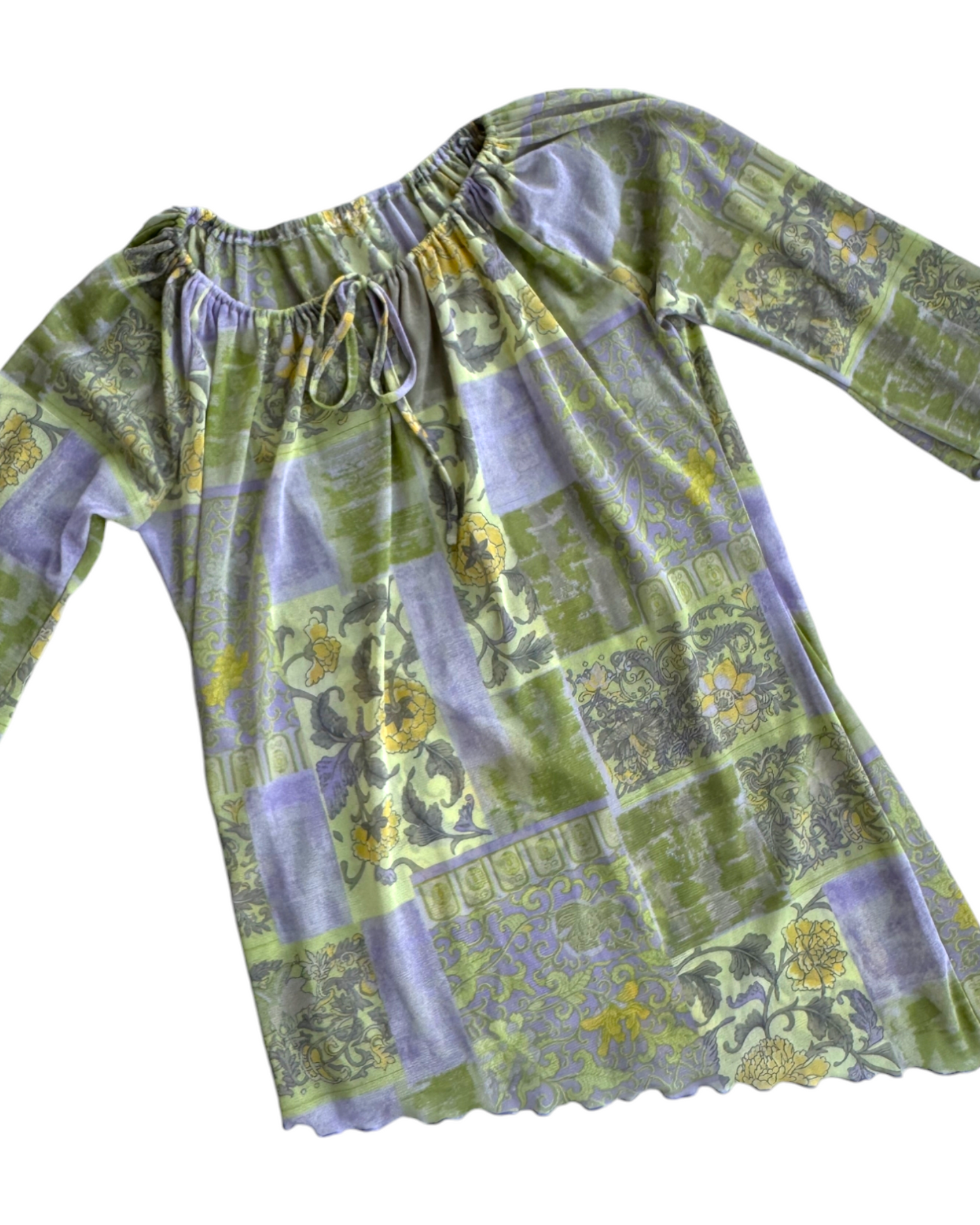 1990'S DAPHNE'S MESH BLOUSE