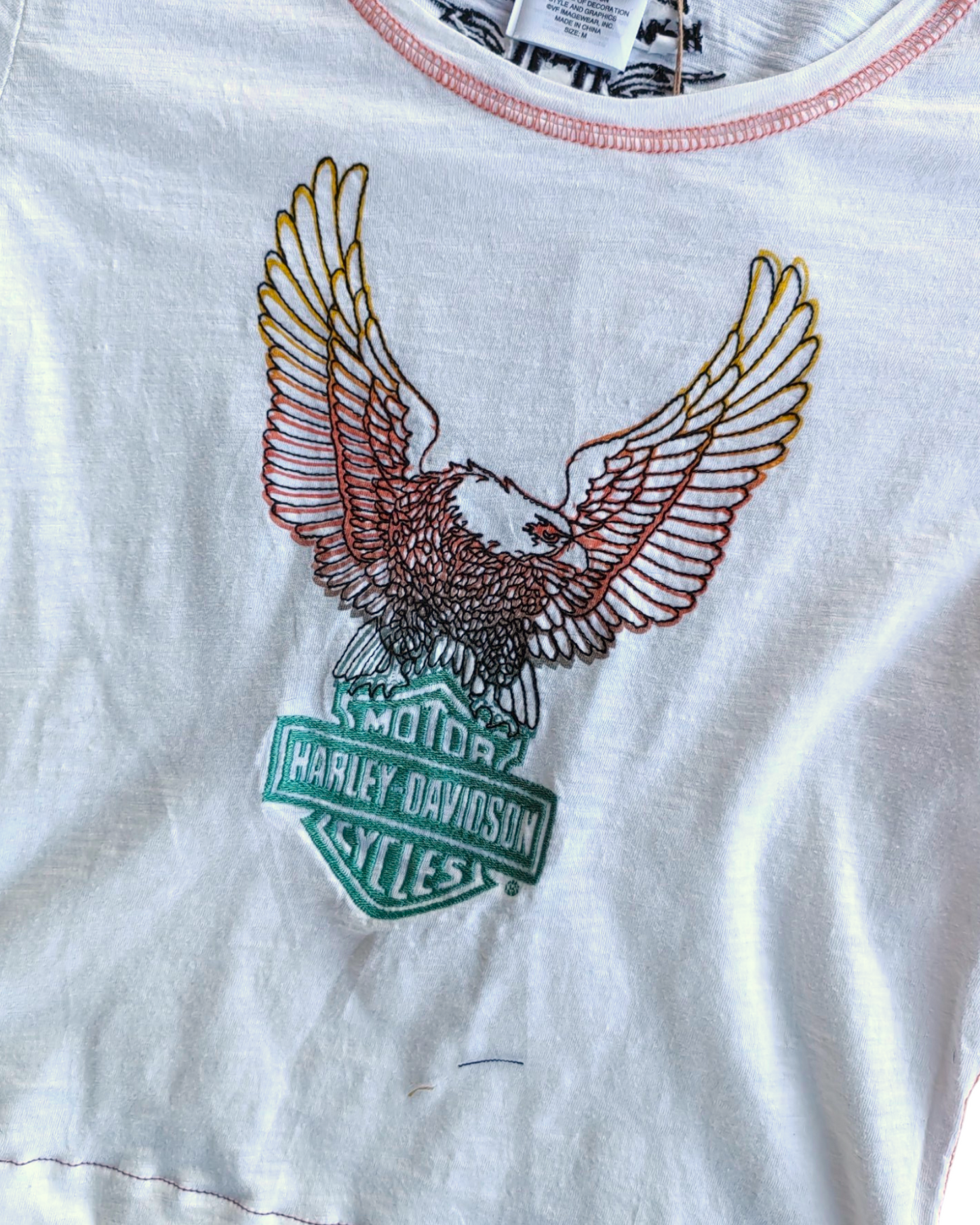 2000S HARLEY DAVIDSON EAGLE CROP TOP