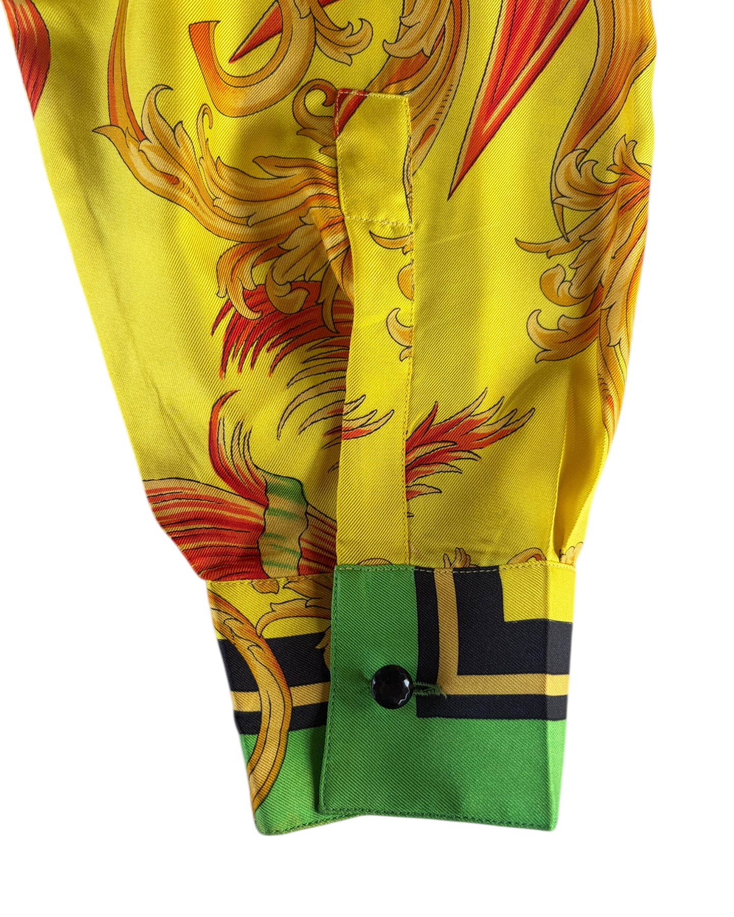 1990s GIANNI VERSACE SILK BAROQUE SHIRT
