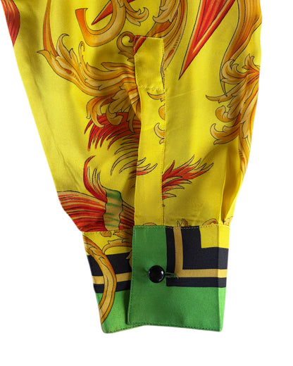 1990s GIANNI VERSACE SILK BAROQUE SHIRT