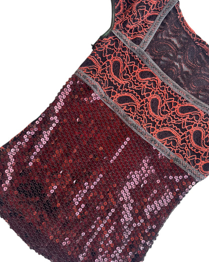 2000’S SEQUINS TOP