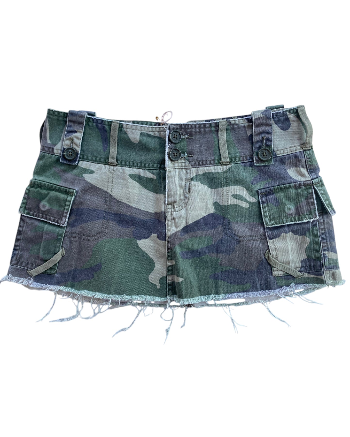 2000´S ABERCROMBIE CAMO MINI SKIRT