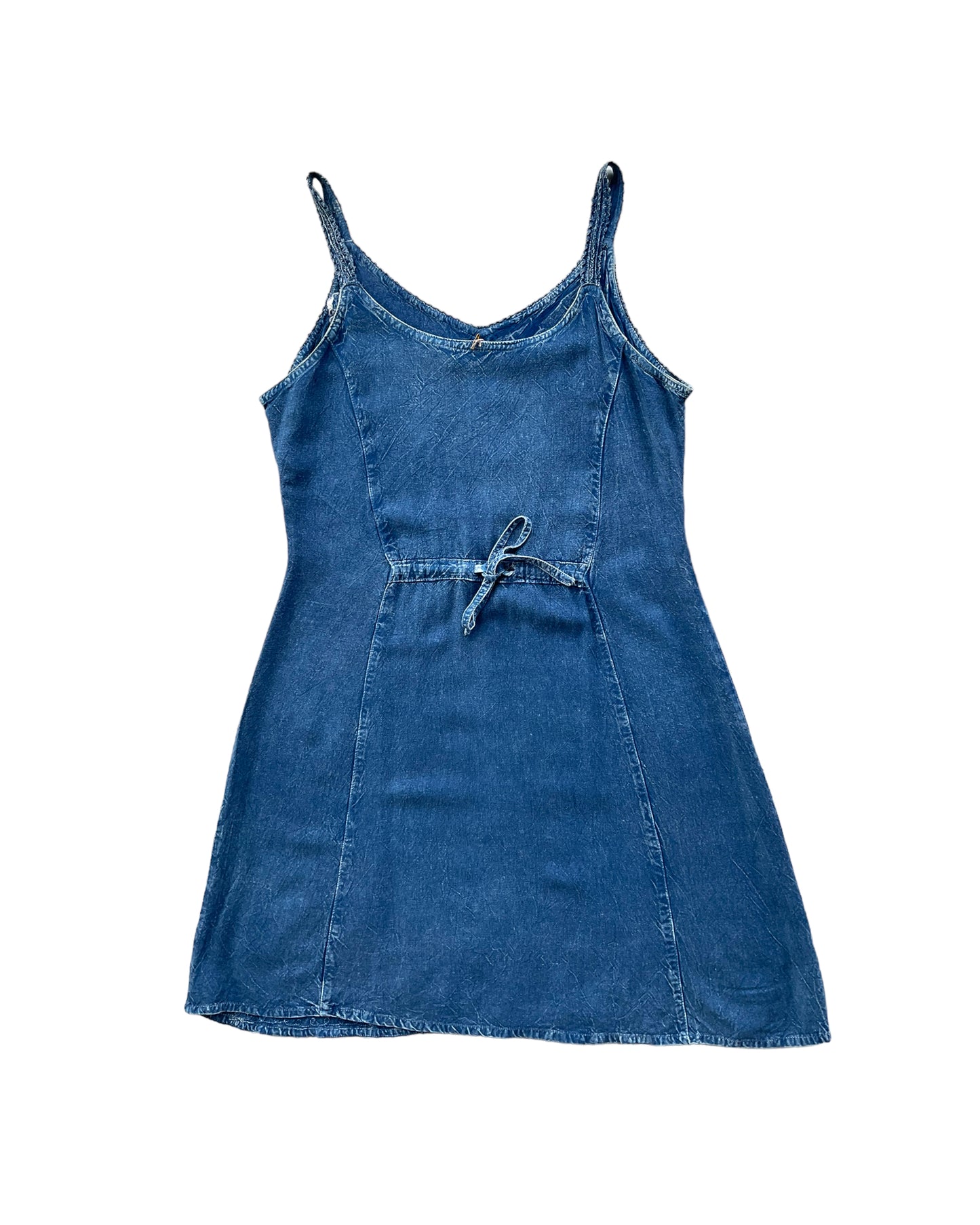 1990S RAYA SUN DENIM DRESS