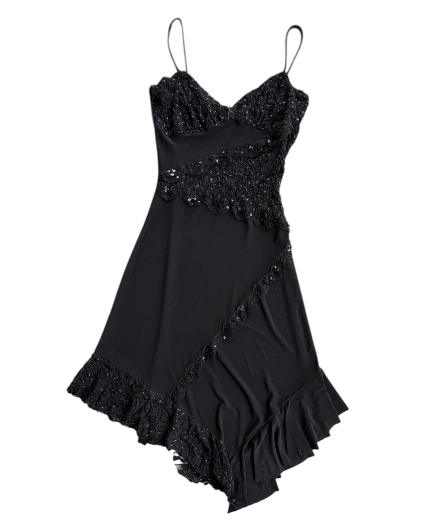 2000S ECO MI MIDNIGHT GLAM SLIP DRESS