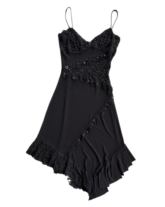 2000S ECO MI MIDNIGHT GLAM SLIP DRESS