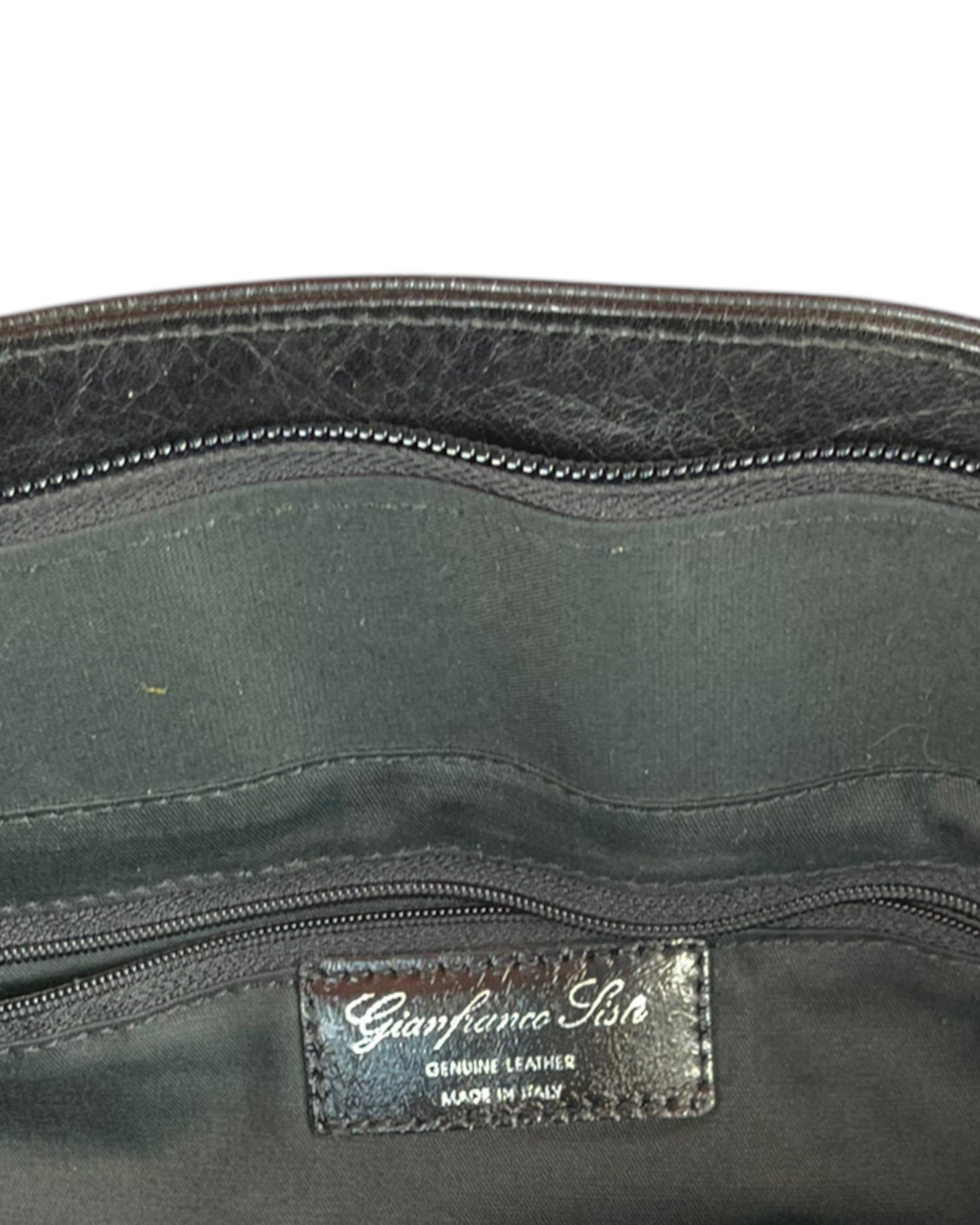 2000S GIANFRANCO SISTI DRAGON LEATHER BAG