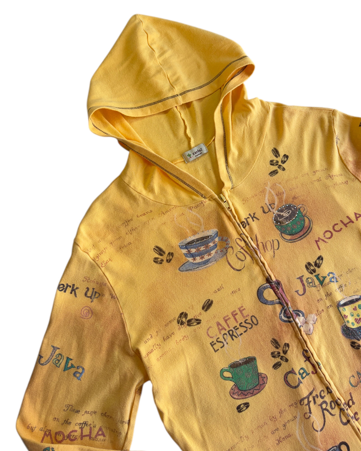 2000S CACTUS COFFEE SHOP MEDIUM HOODIE