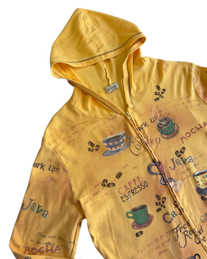 2000S CACTUS COFFEE SHOP MEDIUM HOODIE