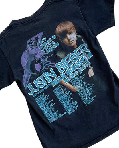 2010'S JUSTIN BIEBER MY WORLD TOUR T-SHIRT