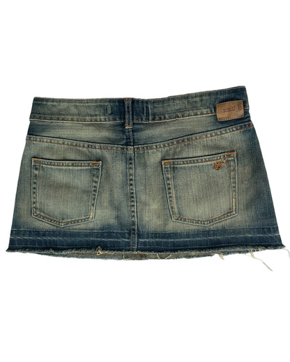 2000s SICKONINE TEEN DENIM MINI SKIRT