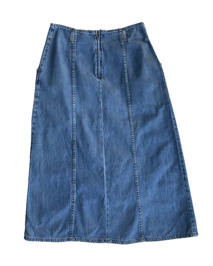 1990S VIVALDI DENIM MAXISKIRT