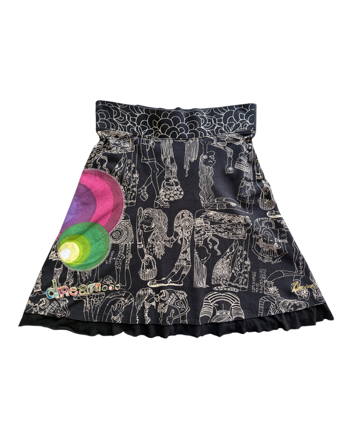 2000S DESIGUAL SMALL SKIRT