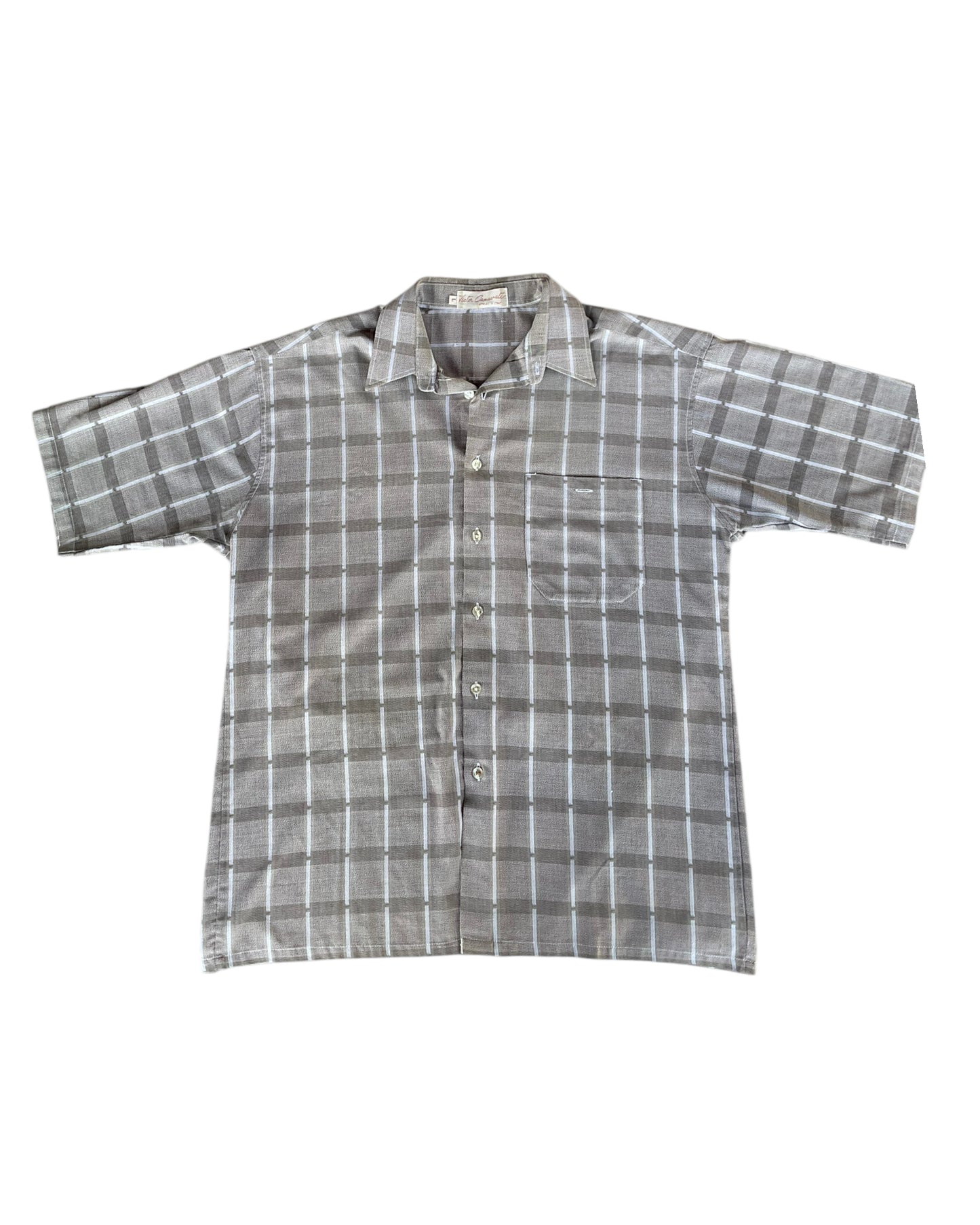 1990S VICTOR CANOVAS PLAID SHIRT