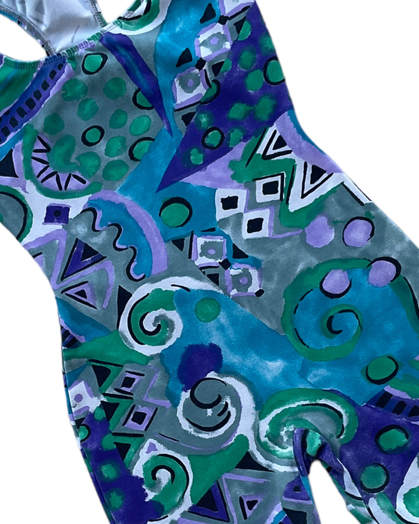 1990S SOFTOUCH COLORFUL LEOTARD – Lupe Baez