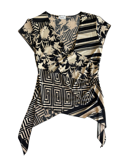 2010S UNEVEN BLOUSE