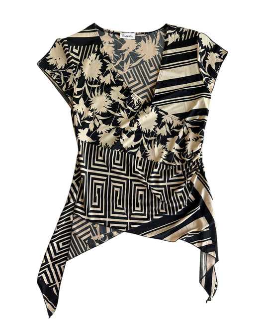 2010S UNEVEN BLOUSE