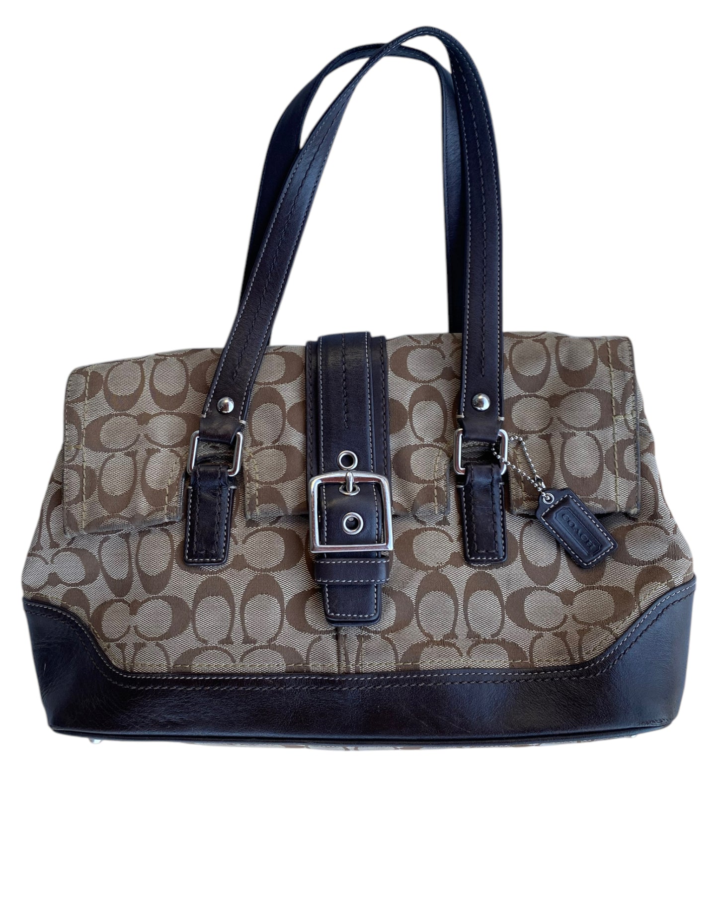 2000'S COACH CLASSIC BOWN BAG
