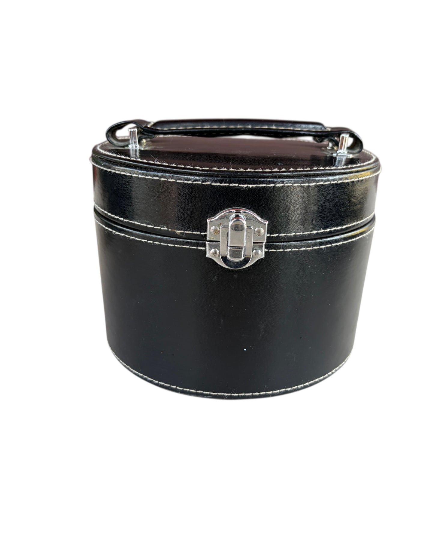 1990w BLACK ROUND VANITY CASE