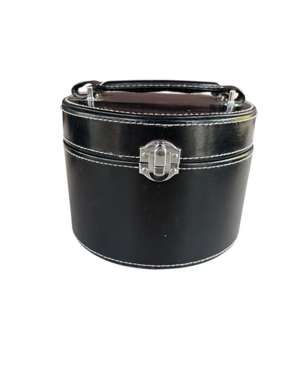 1990w BLACK ROUND VANITY CASE