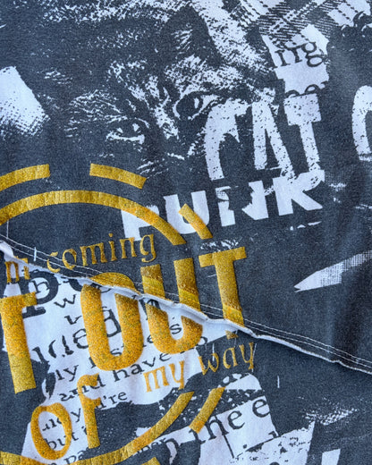 2000S PUNK CAT T- SHIRT