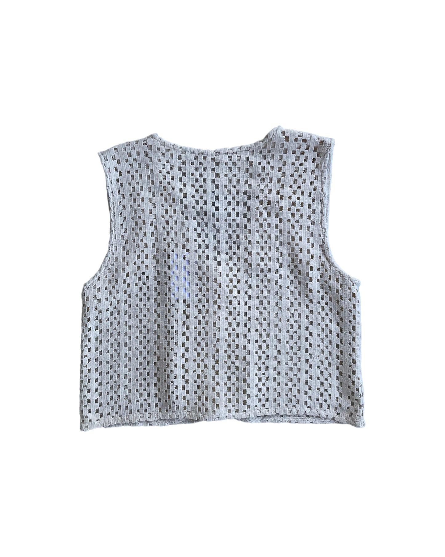 1990S ELIPSE KNITTED VEST