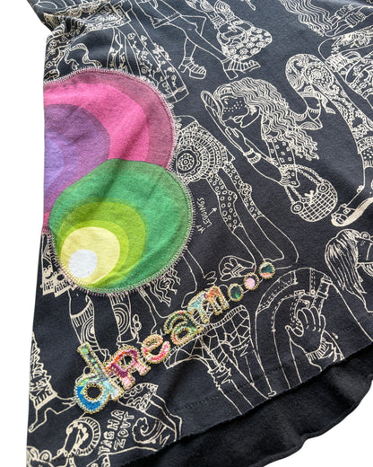 2000S DESIGUAL SMALL SKIRT