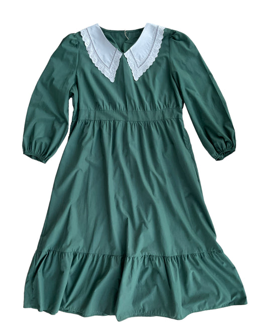 1990S COQUETTE GREEN DRESS