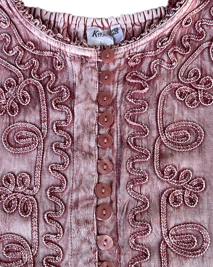 2000S KIRAT BOHO EMBROIDERED BLOUSE
