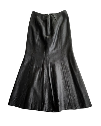 2000S MERCEDES FUENTES BLACK BEADED TWO PIECE SET