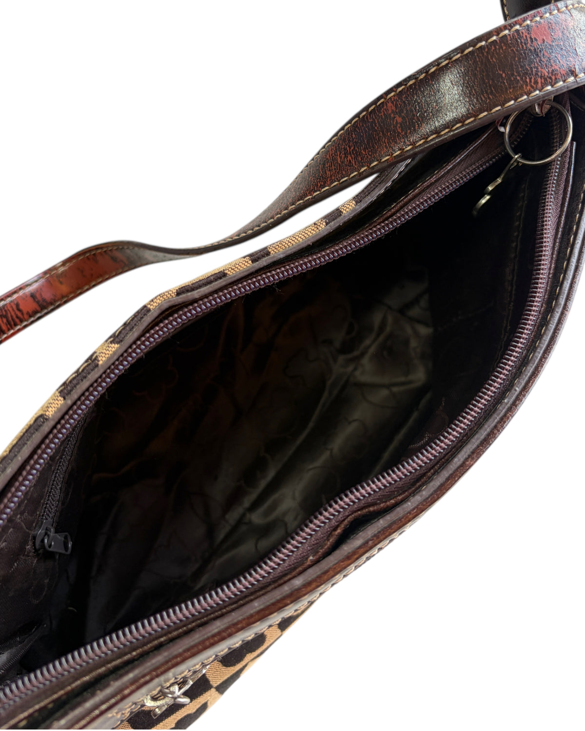 2000S TEDDY CHECK BAG