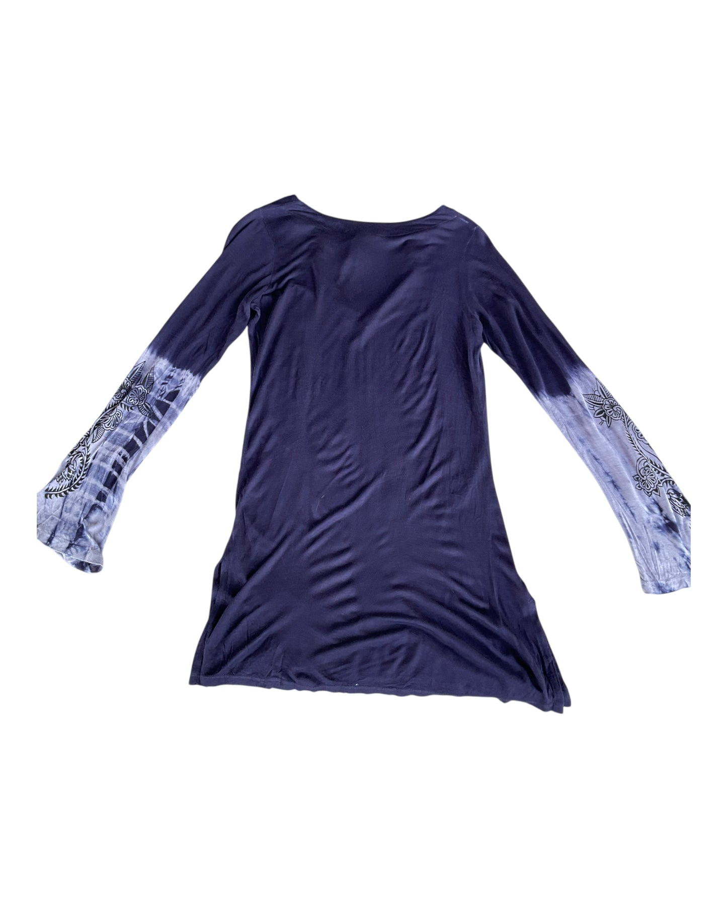 2000S EARTHBOUND TIE DYE MANDALA TOP
