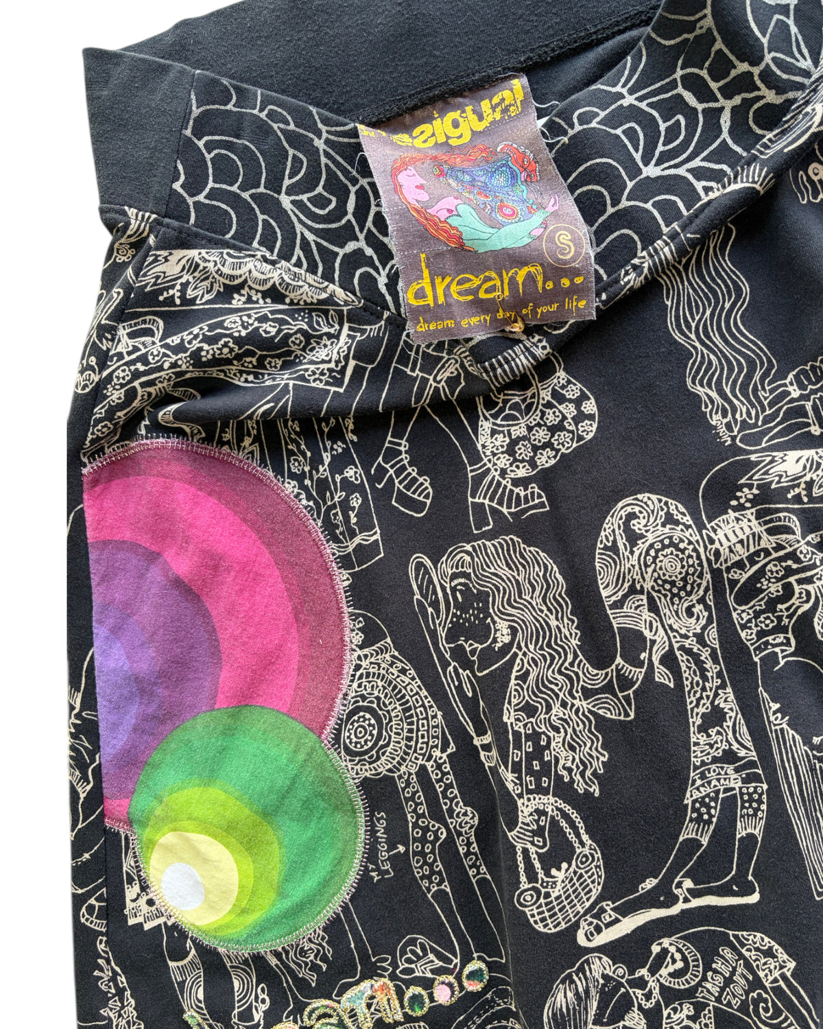 2000S DESIGUAL SMALL SKIRT