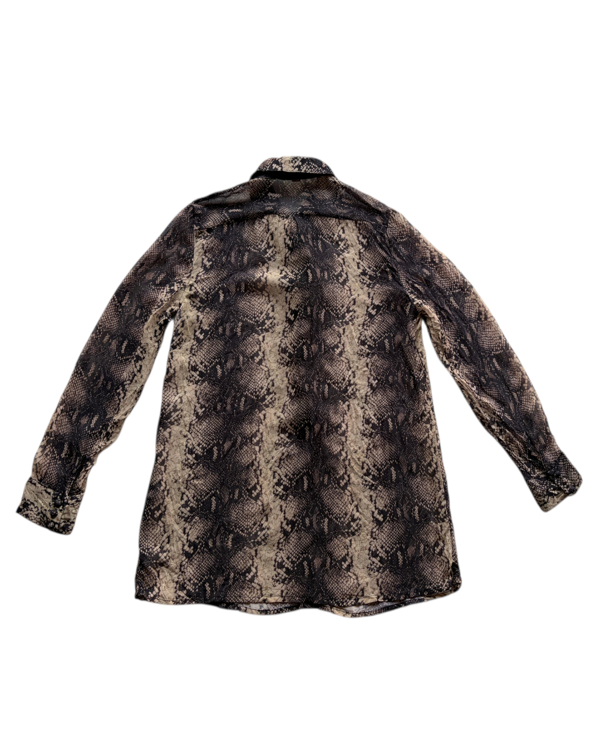 1990S PEPE PELUSO SNAKE BLOUSE